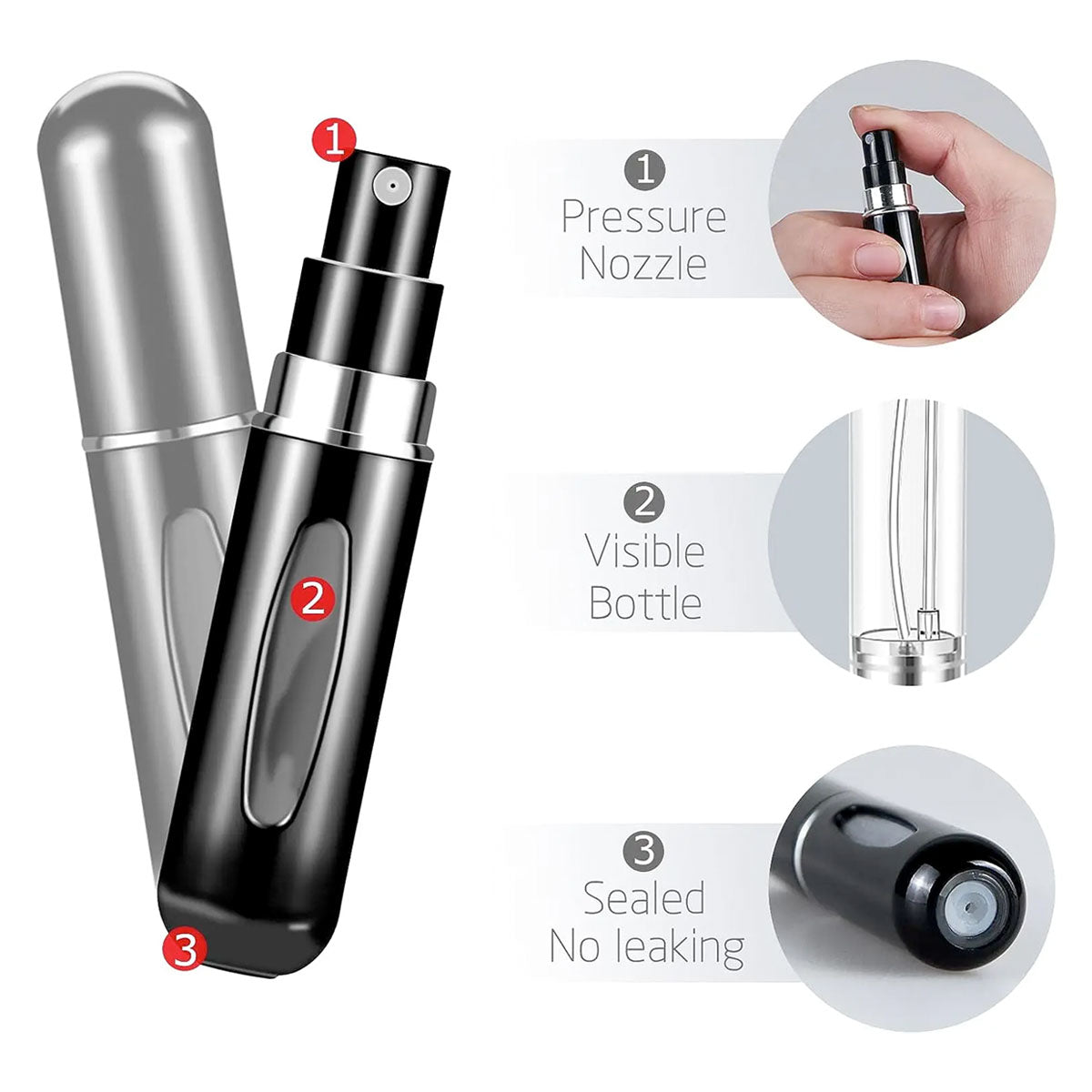 Travel Size Perfume Atomiser - 5ml
